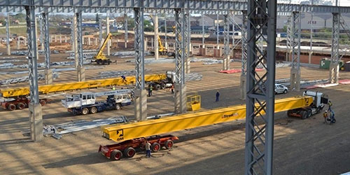 Street supplied from the UK, 12 eight tonne (4+4 tonnes) VX hoists