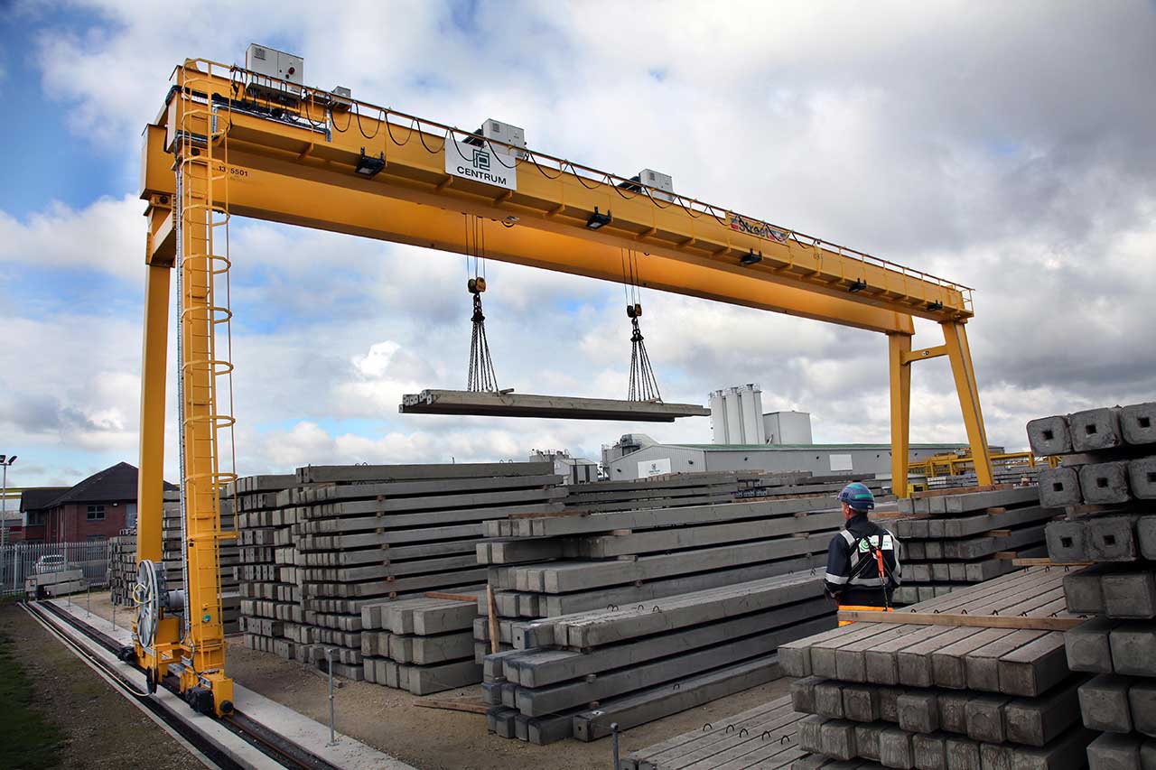 Our goliath cranes &ndash; also known as portal cranes - have been developed by our in-house design team to offer maximum stability and strength