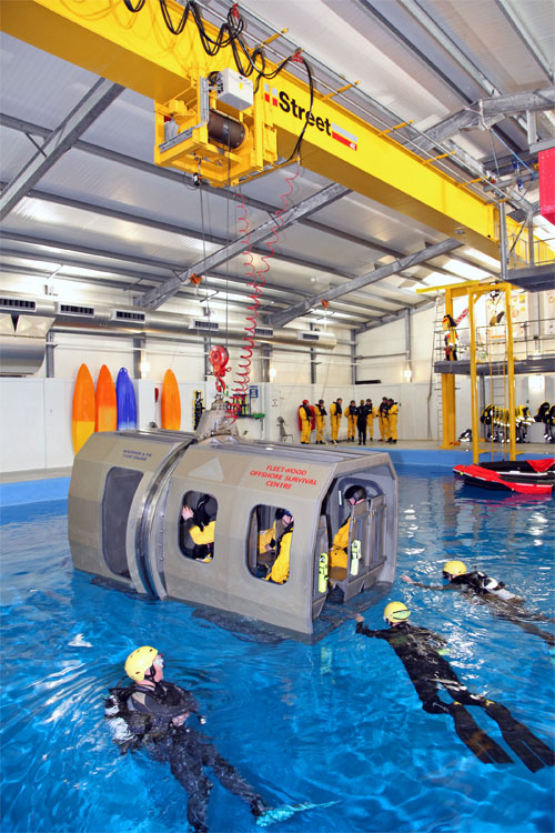 The four tonne safe working load crane was installed by Britain&rsquo;s largest industrial crane maker, Street Crane Company